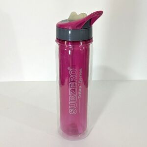 Subzero Tritan Series Water Bottle - Pink / Clear - 475mL